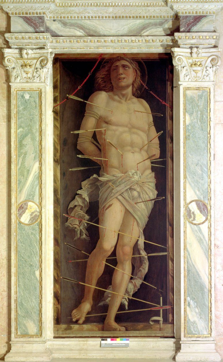 圣塞巴斯蒂安 作者 安德里亚·曼特尼亚（Andrea Mantegna）