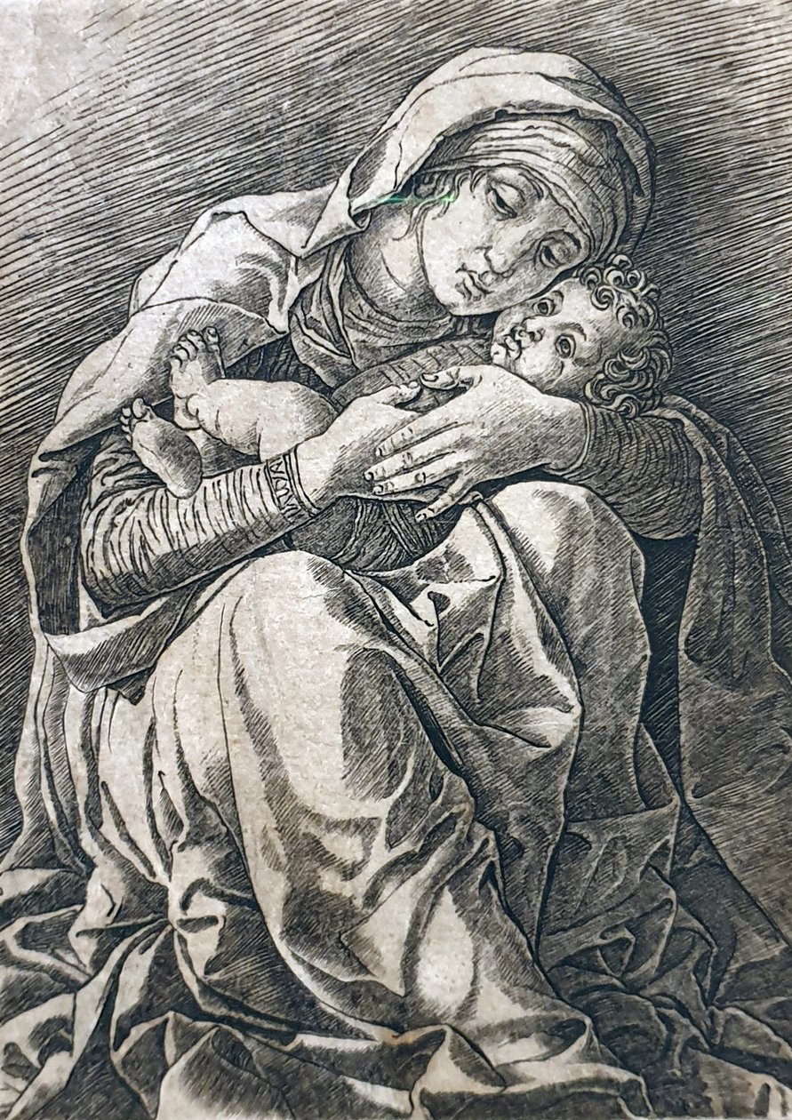 圣母和圣婴 作者 安德里亚·曼特尼亚（Andrea Mantegna）