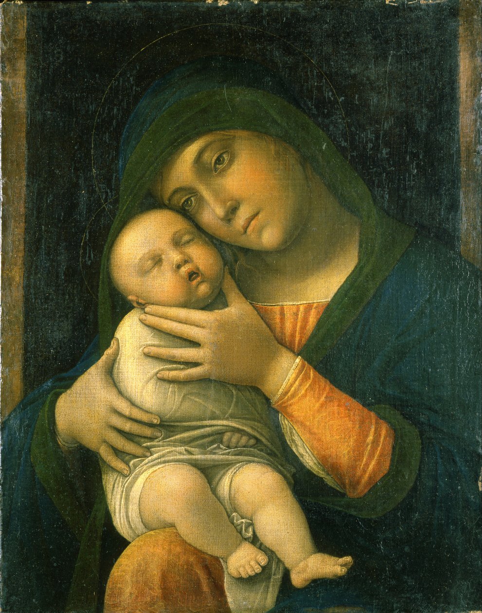 圣母和圣婴 作者 安德里亚·曼特尼亚（Andrea Mantegna）