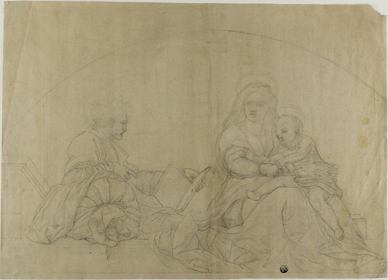 萨克圣母 作者 安德里亚·德尔·萨托（Andrea del Sarto）