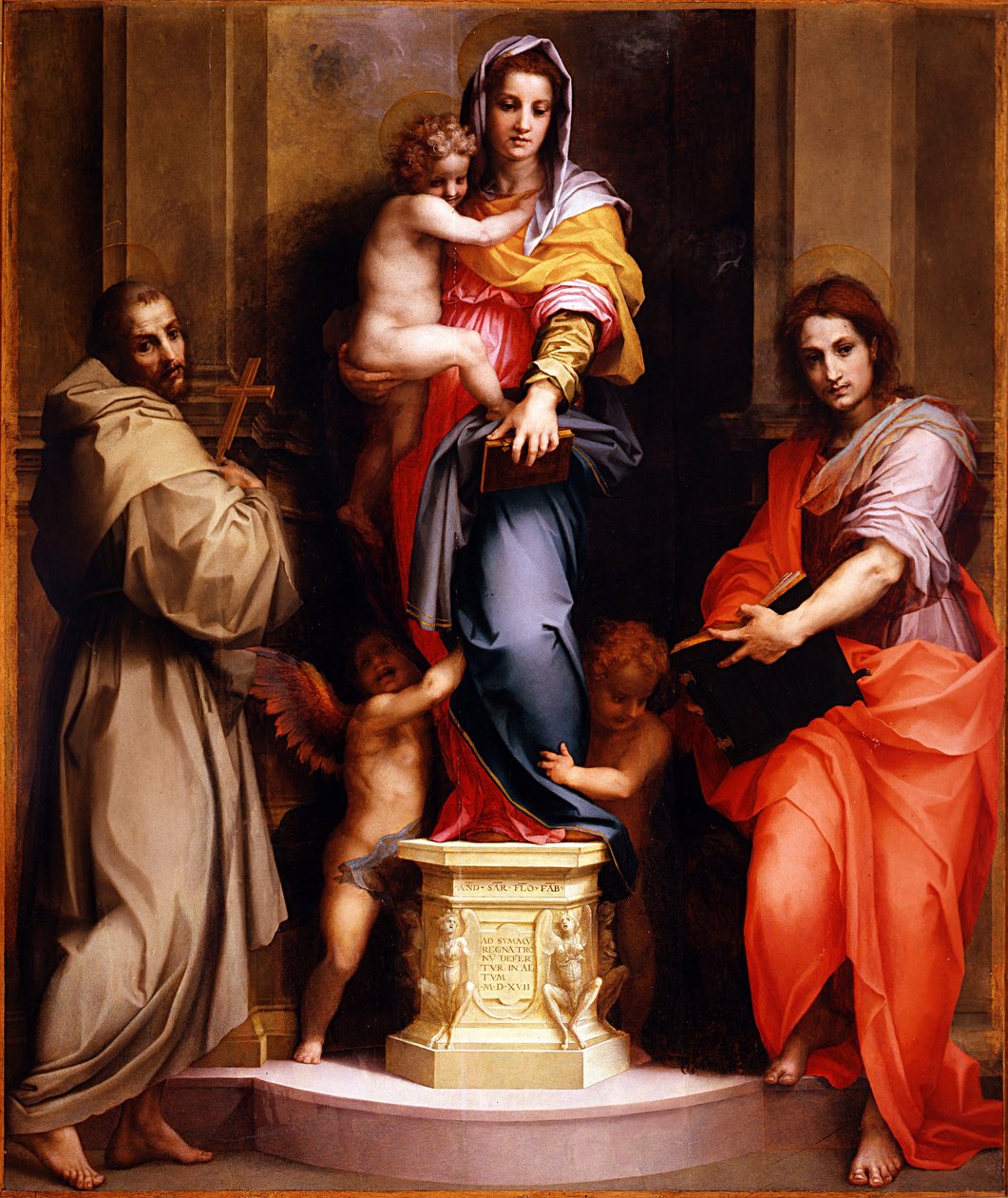 哈比斯的麦当娜 作者 安德里亚·德尔·萨托（Andrea del Sarto）