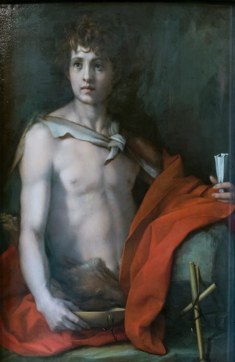 施洗约翰 作者 安德里亚·德尔·萨托（Andrea del Sarto）