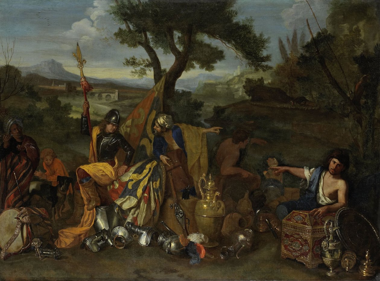 小贩，1635-50 作者 安德里亚·迪利昂