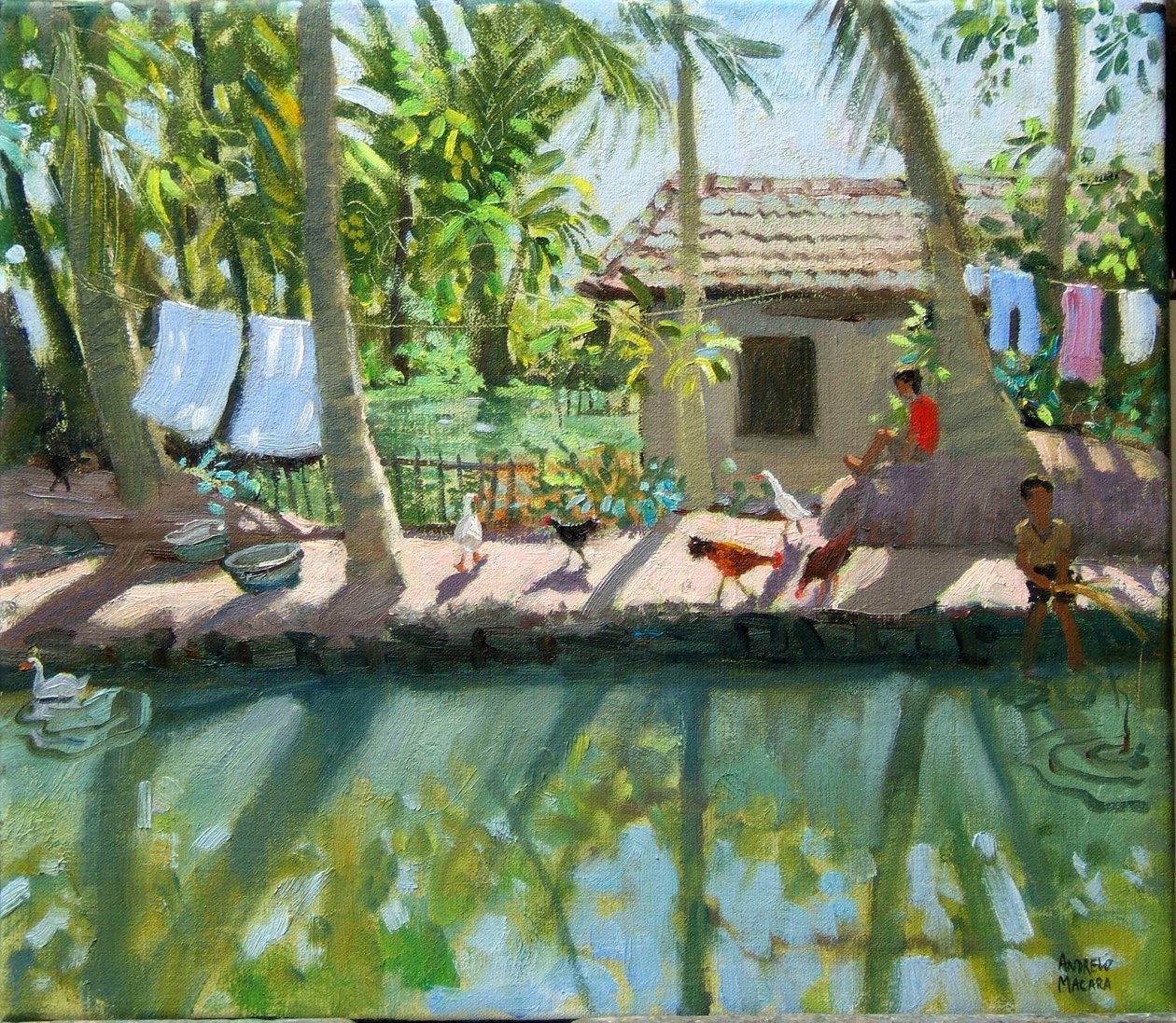 回水，印度 作者 安德鲁·马卡拉（Andrew Macara）