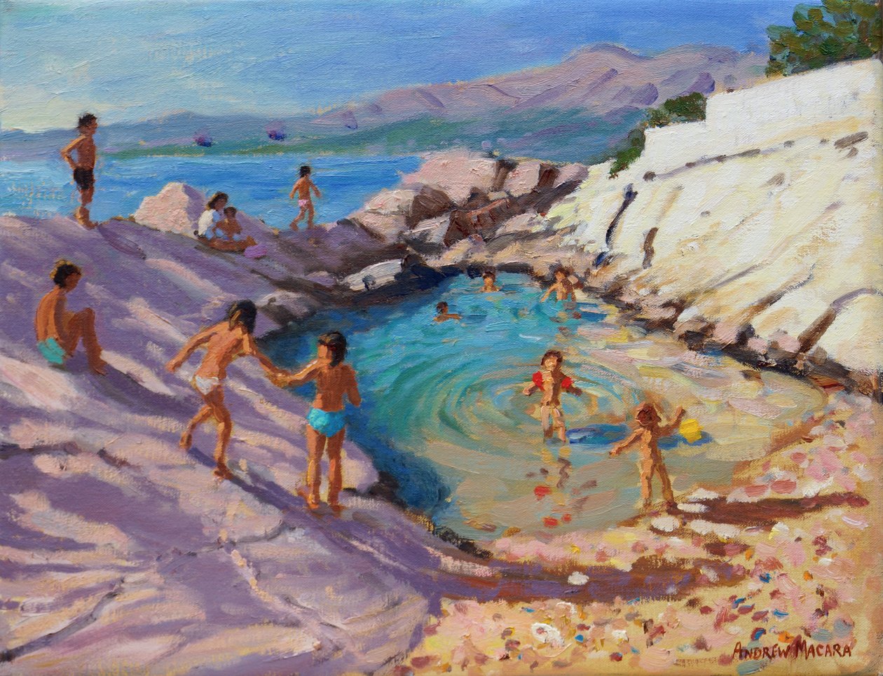 海水池，克罗地亚， 作者 安德鲁·马卡拉（Andrew Macara）