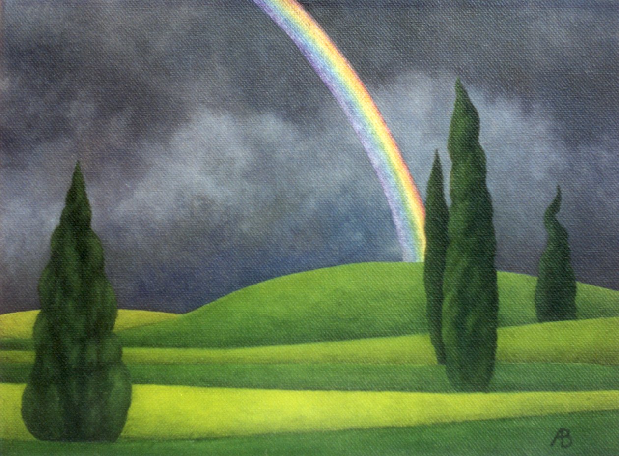 彩虹，2000 作者 安脑