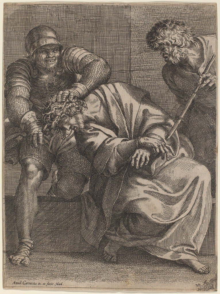 荆棘冠 作者 Annibale Carracci