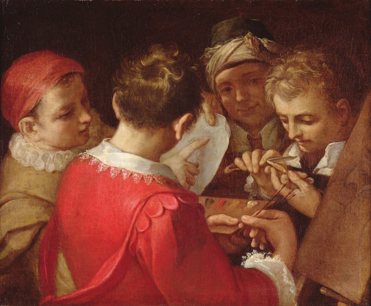 艺术家群体 作者 Annibale Carracci