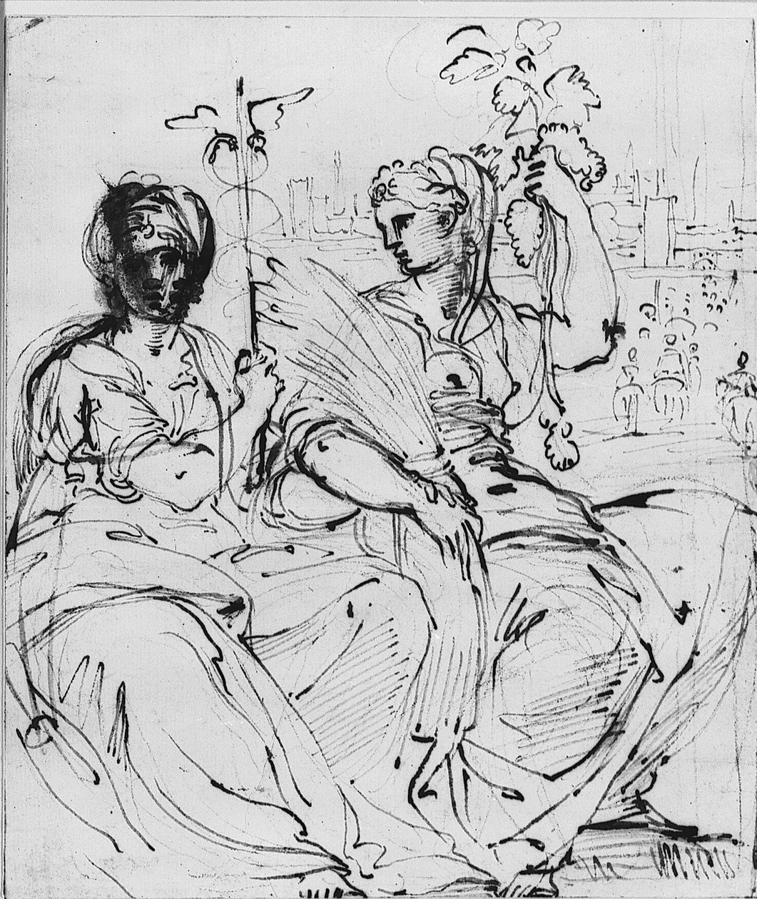 丰富和幸福 作者 Annibale Carracci