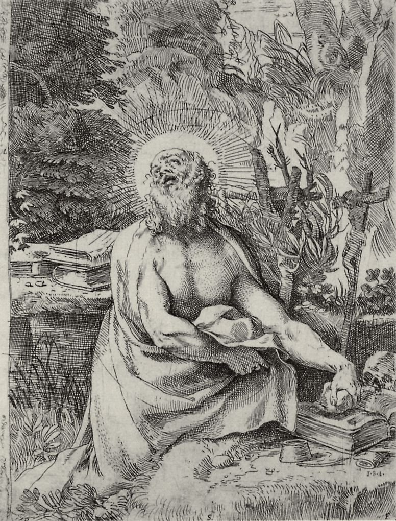 圣杰罗姆 作者 Annibale Carracci