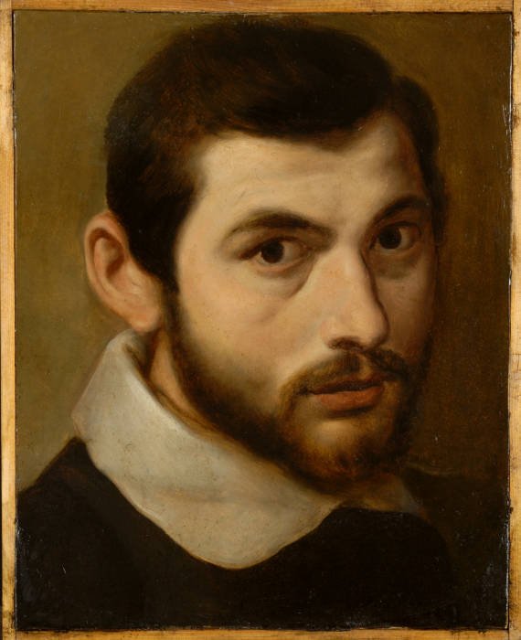 年轻人自画像？ 作者 Annibale Carracci