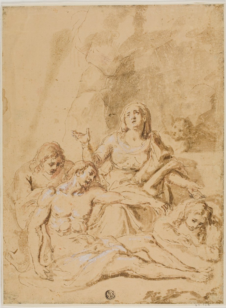 皮耶塔 作者 Annibale Carracci