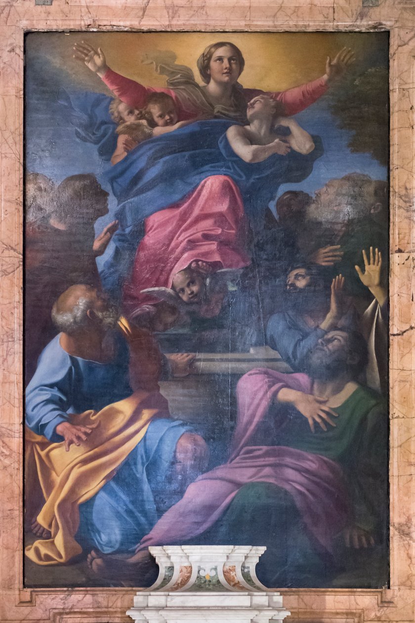 圣母就职 作者 Annibale Carracci