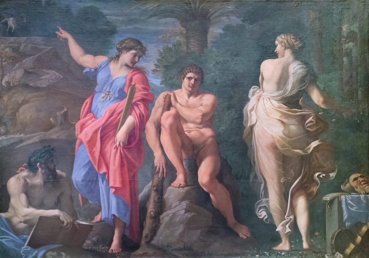 赫拉克勒斯的选择 作者 Annibale Carracci