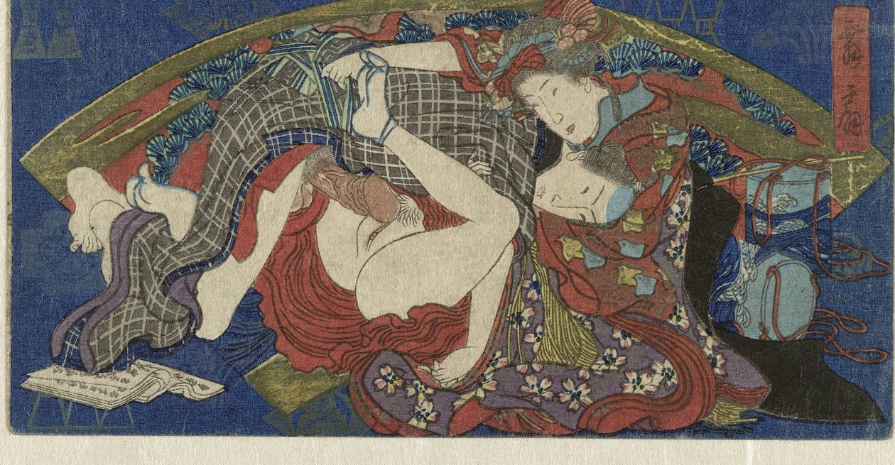 舞扇
扇子系列及配套版画（系列名称） 作者 无名氏