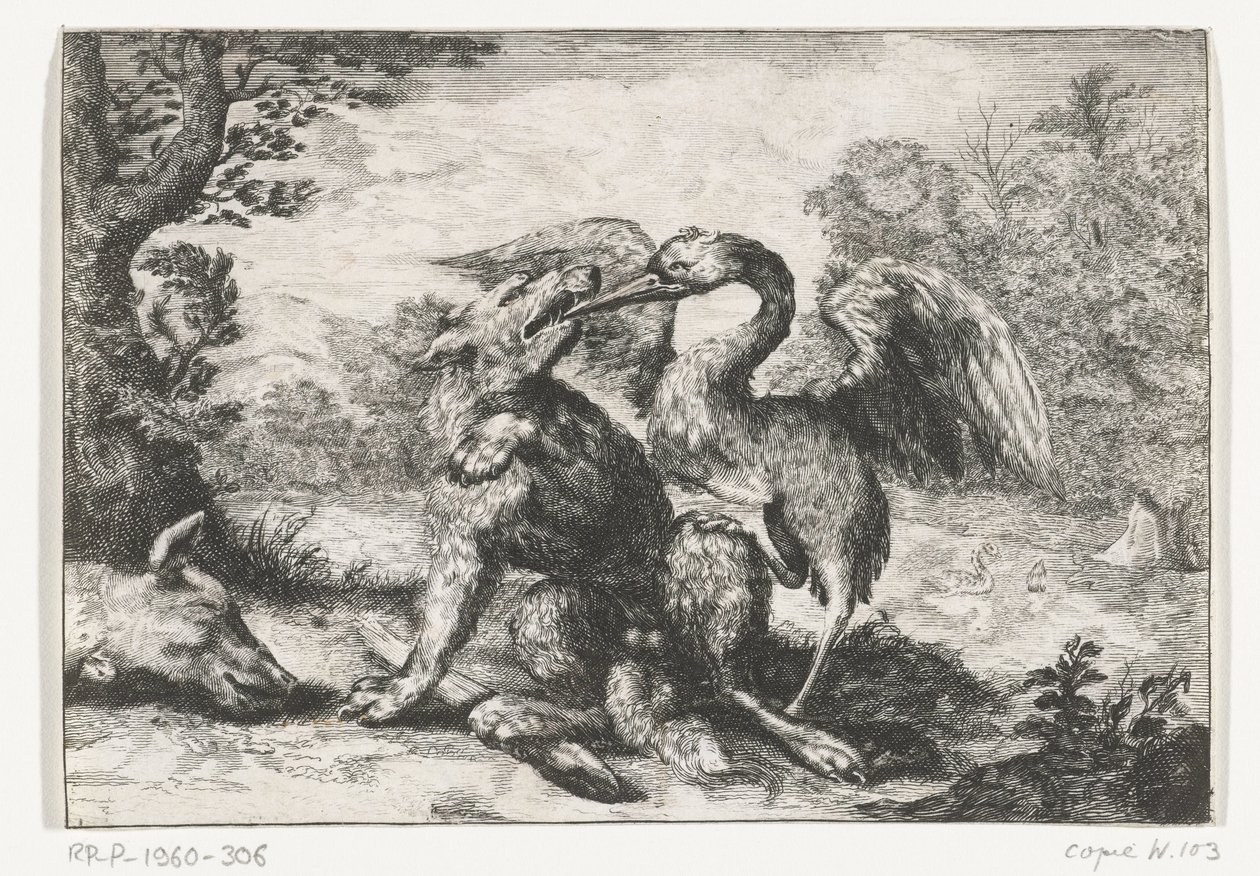 Wolf en kraanvogel 作者 无名氏