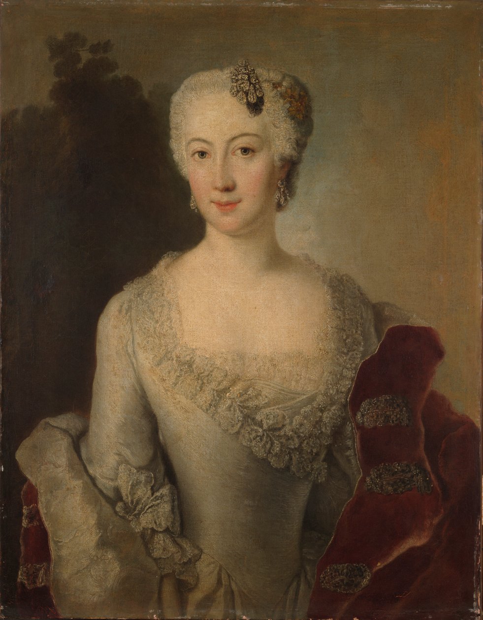 一个女人的肖像 作者 安东·拉斐尔·蒙斯（Anton Raphael Mengs）
