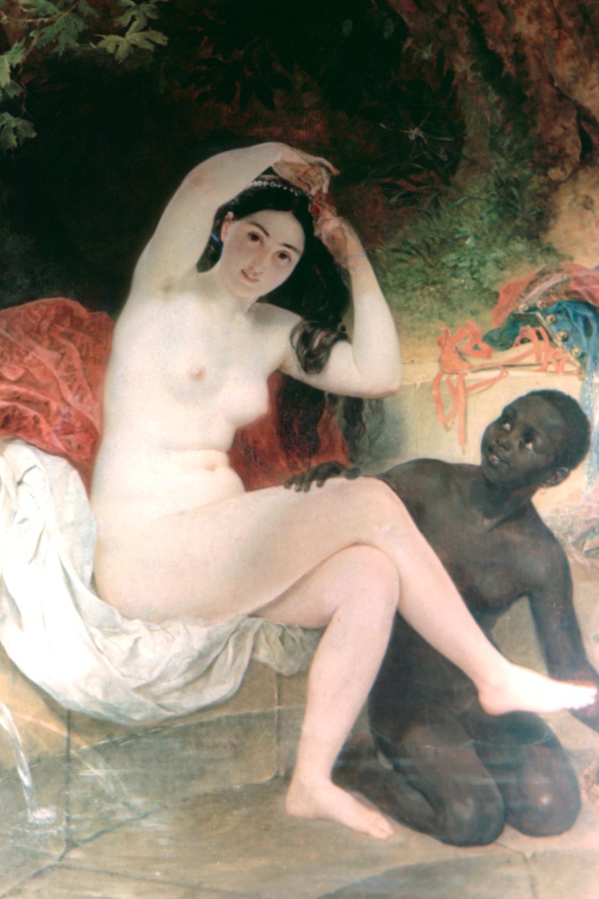 女和大卫，1832年 作者 安东尼奥·莫利纳里