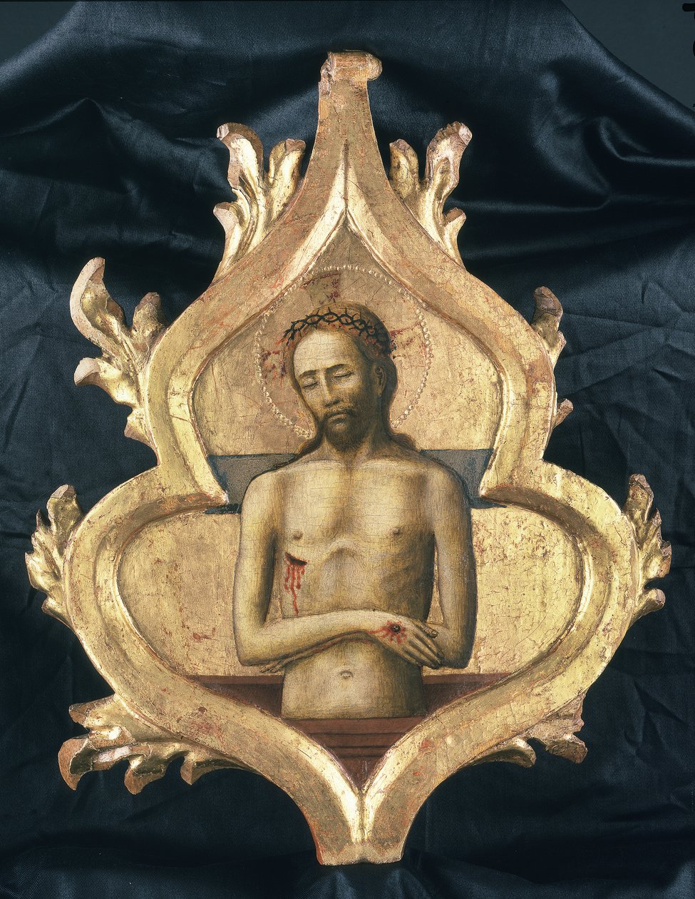 死去的基督(pieta) 作者 安东尼奥·维瓦里尼（Antonio Vivarini）