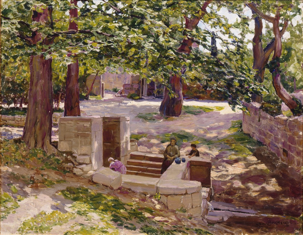巴赫萨萨雷喷泉，1925年 作者 阿波利纳里（Apollinari Mikhailovich Vasnetsov）