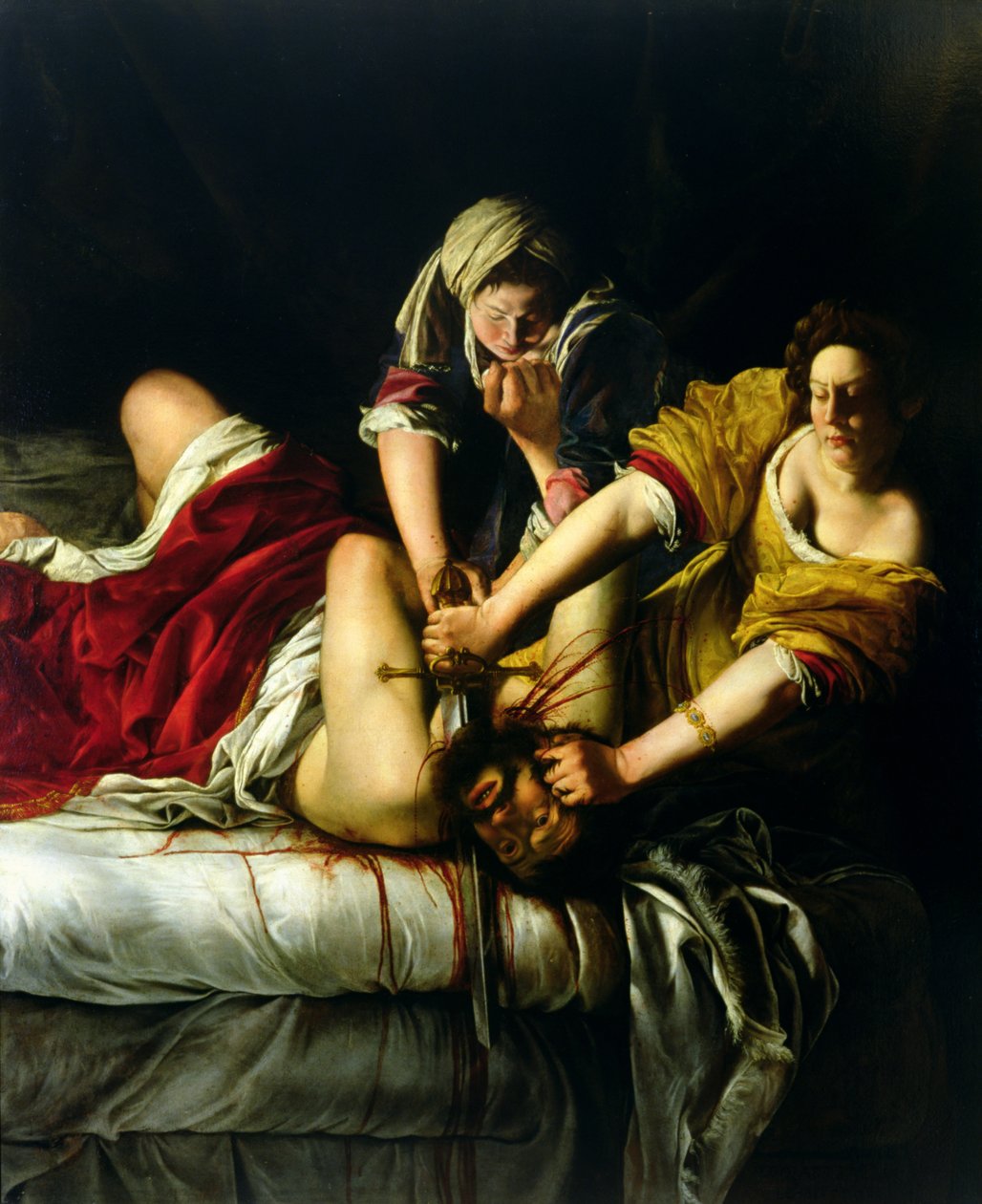 朱迪思和何乐弗尼 作者 蒿（Artemisia Gentileschi）