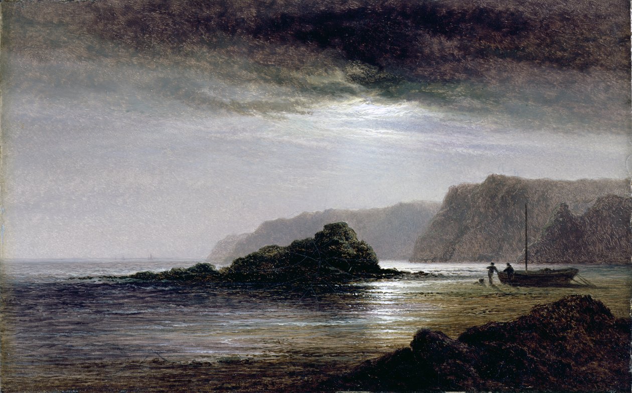 月光沿海风景 作者 阿瑟·吉尔伯特