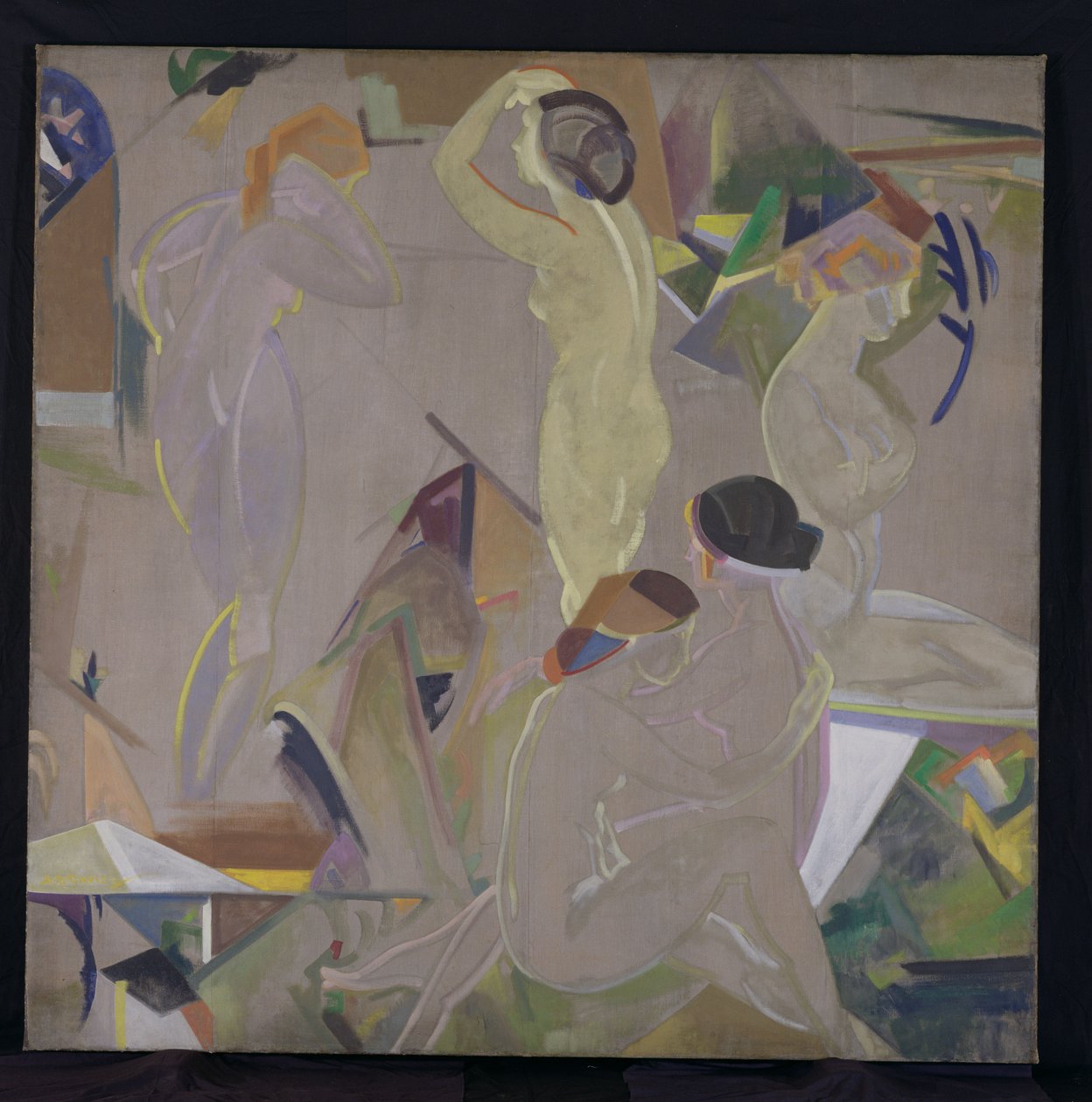 曙光，1915年 作者 亚瑟·鲍恩·戴维斯