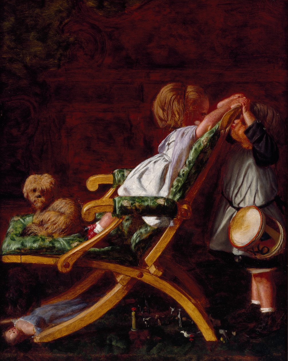 玩伴，1866年 作者 阿瑟·博伊德·霍顿