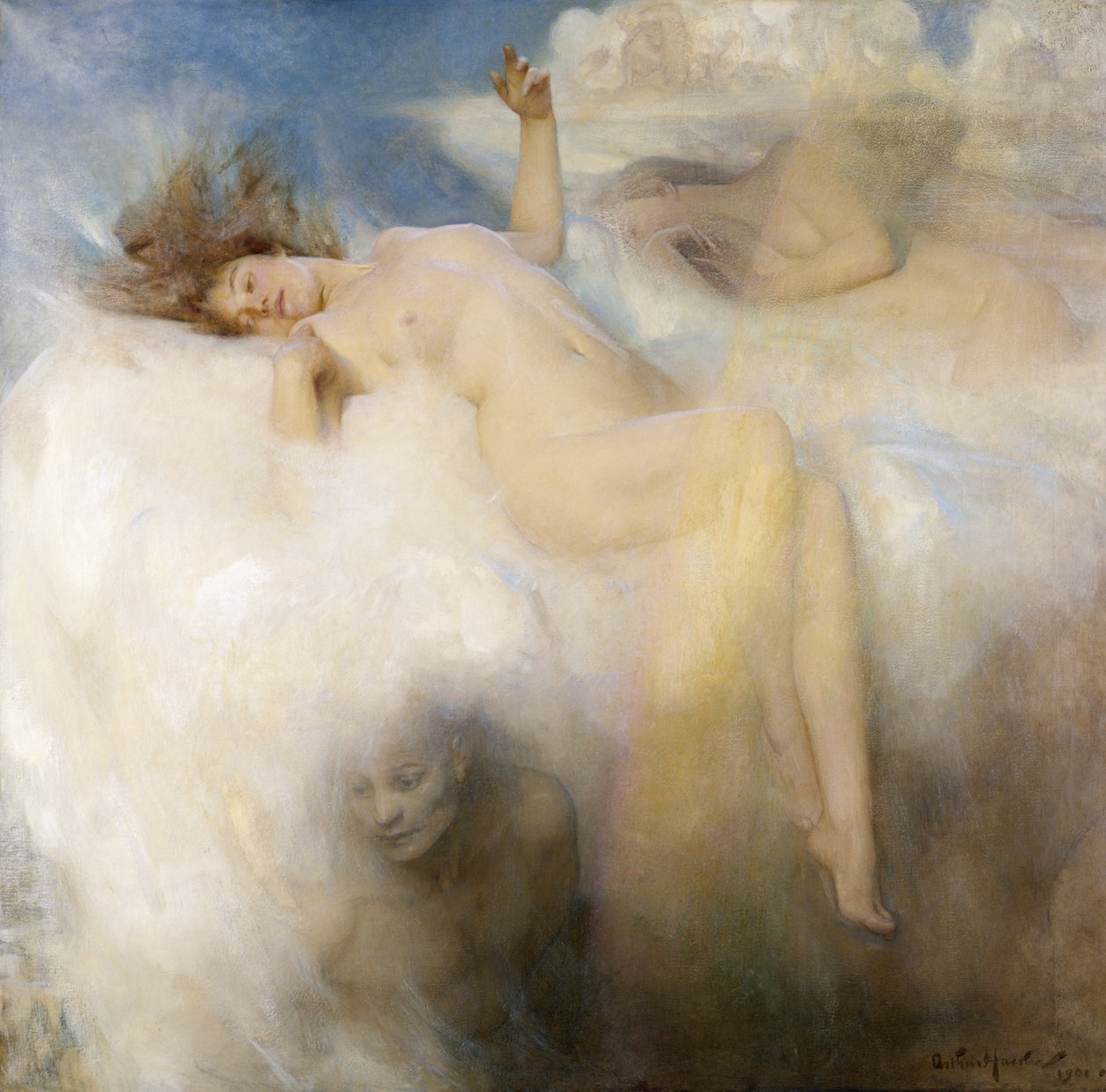 云，1902年 作者 亚瑟·哈克