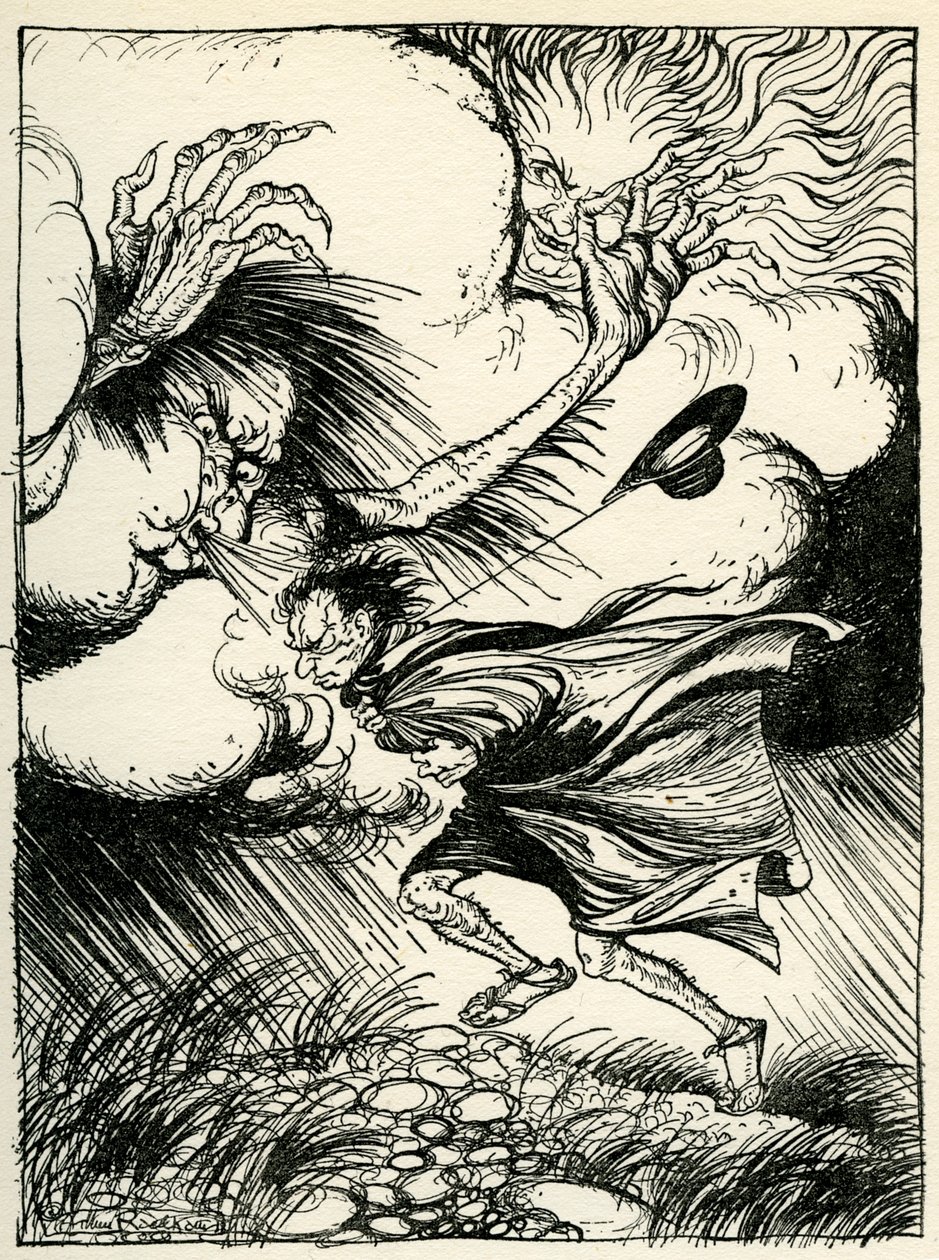 阿索普斯寓言 作者 亚瑟·拉克汉姆（Arthur Rackham）