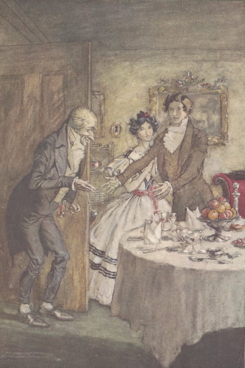 “是我，你的叔叔叔叔” 作者 亚瑟·拉克汉姆（Arthur Rackham）