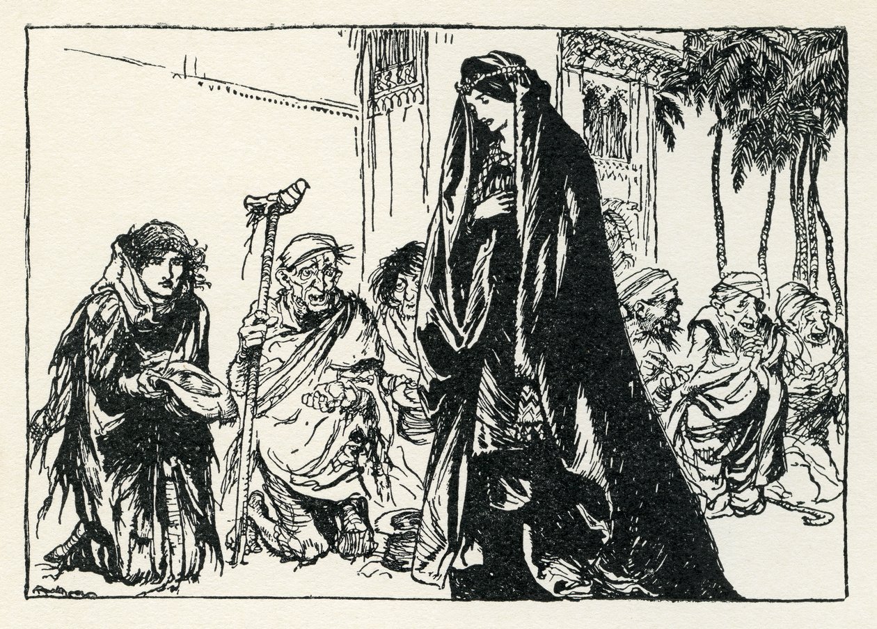欢乐英格兰的圣乔治 作者 亚瑟·拉克汉姆（Arthur Rackham）