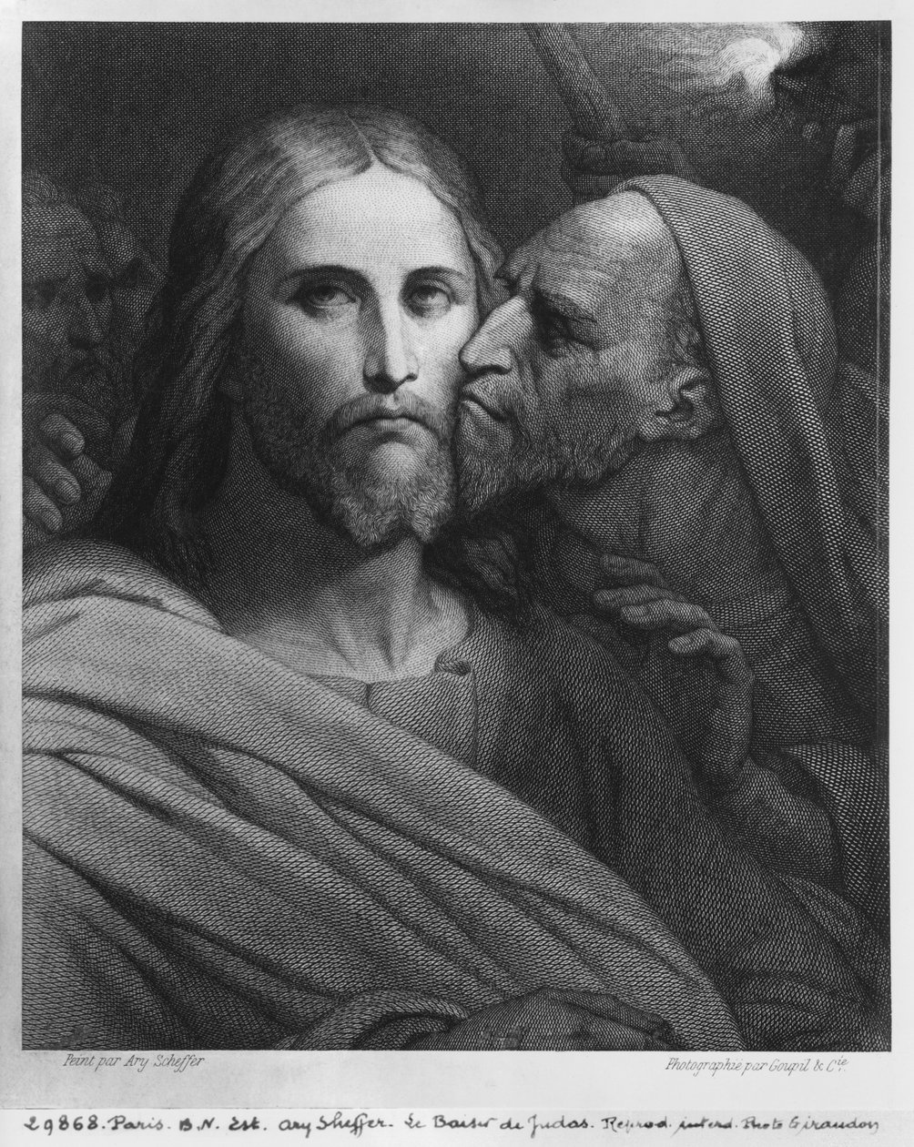犹大之吻 作者 艾瑞·谢弗（Ary Scheffer）