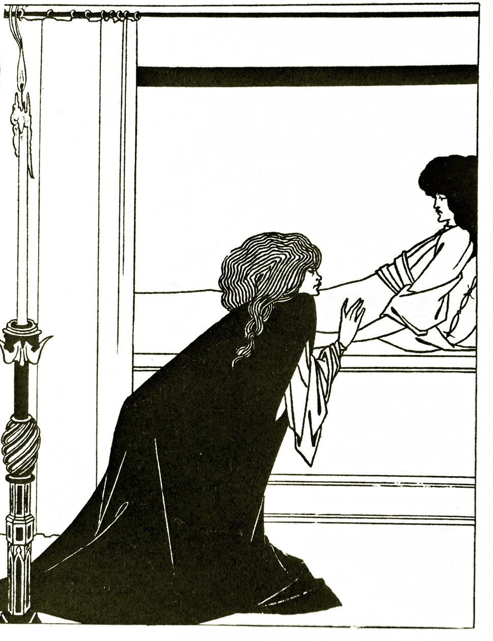 拉穆尔，c.1894 作者 奥布里·比尔兹利