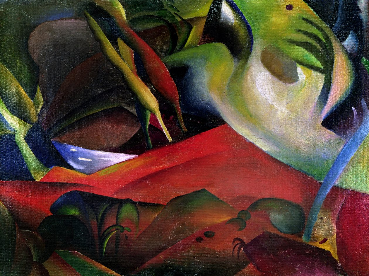 风暴，1911年 作者 奥古斯特·马克