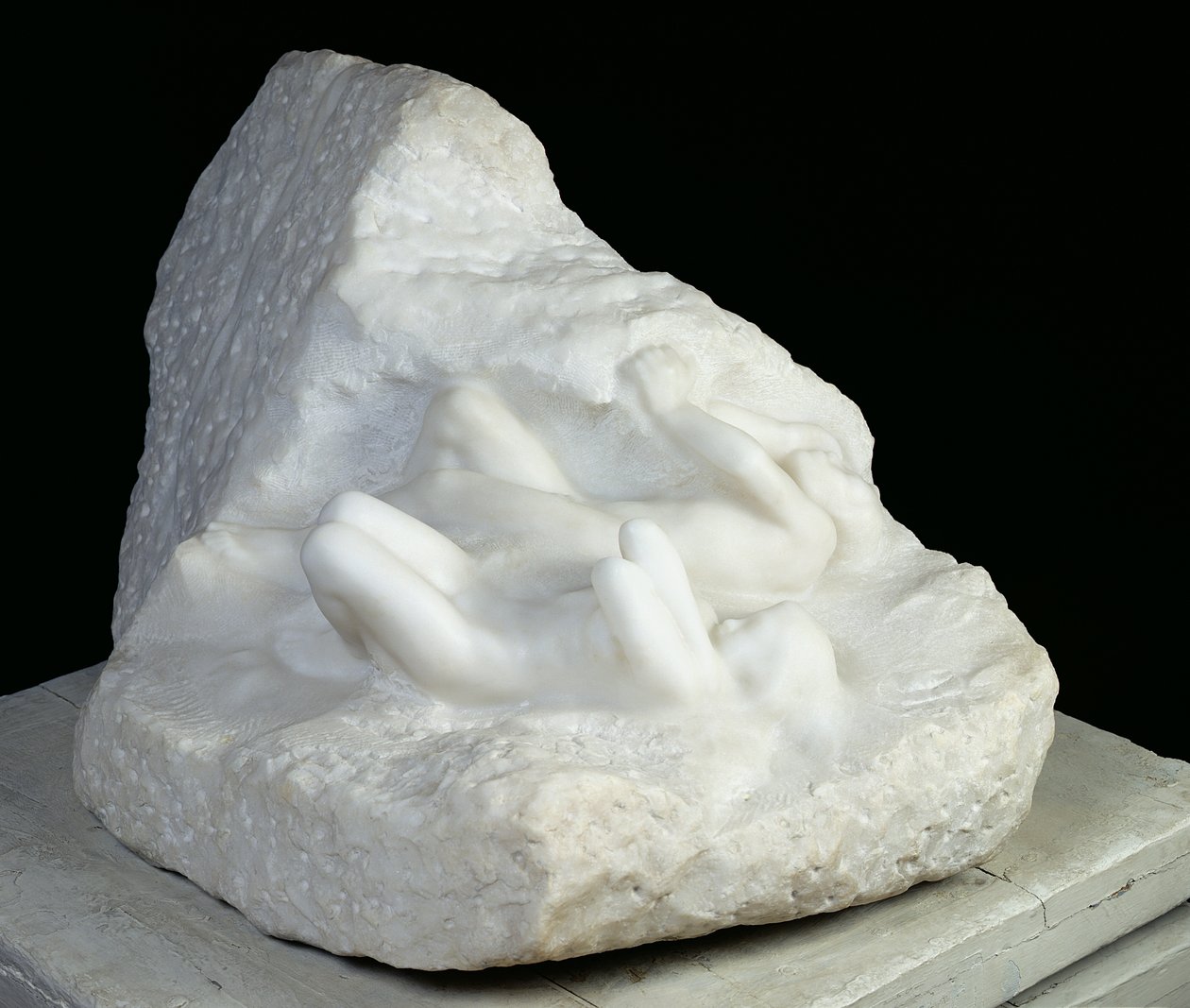 亚当和夏娃，1905年（大理石） 作者 奥古斯特·罗丹（Auguste Rodin）