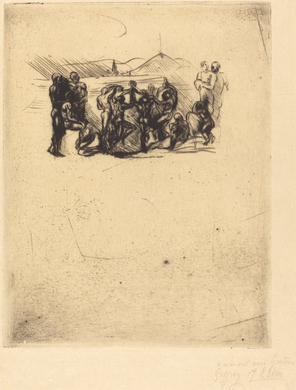 回合 作者 奥古斯特·罗丹（Auguste Rodin）