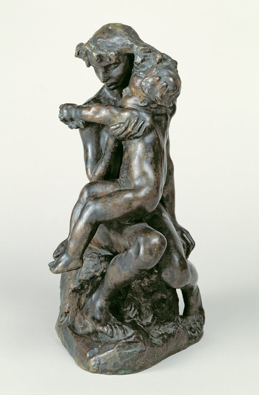 兄弟姐妹，1890年（铜牌） 作者 奥古斯特·罗丹（Auguste Rodin）