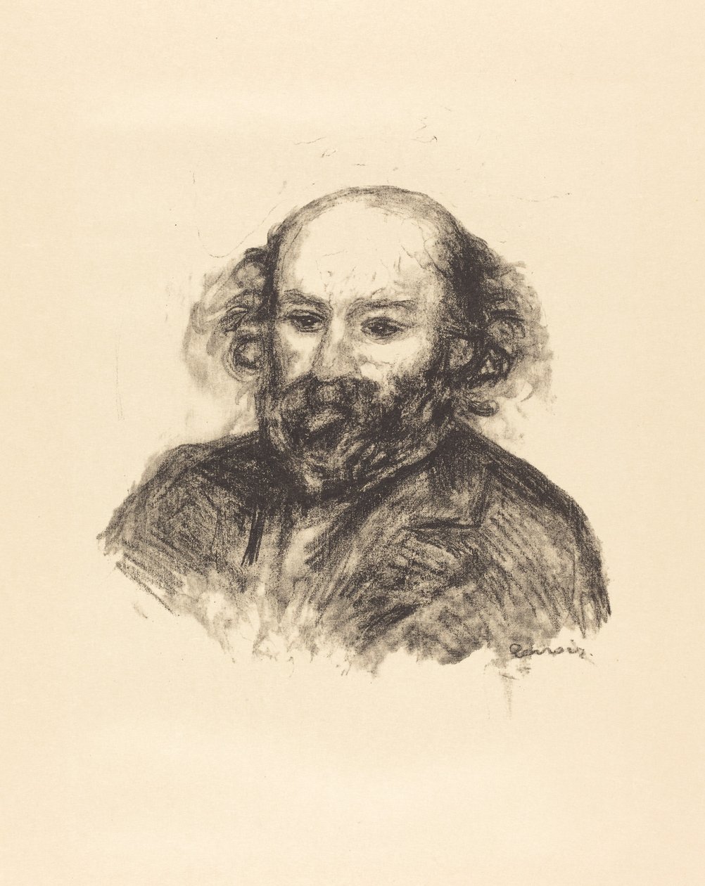 Paul Cézanne 作者 奥古斯特雷诺阿