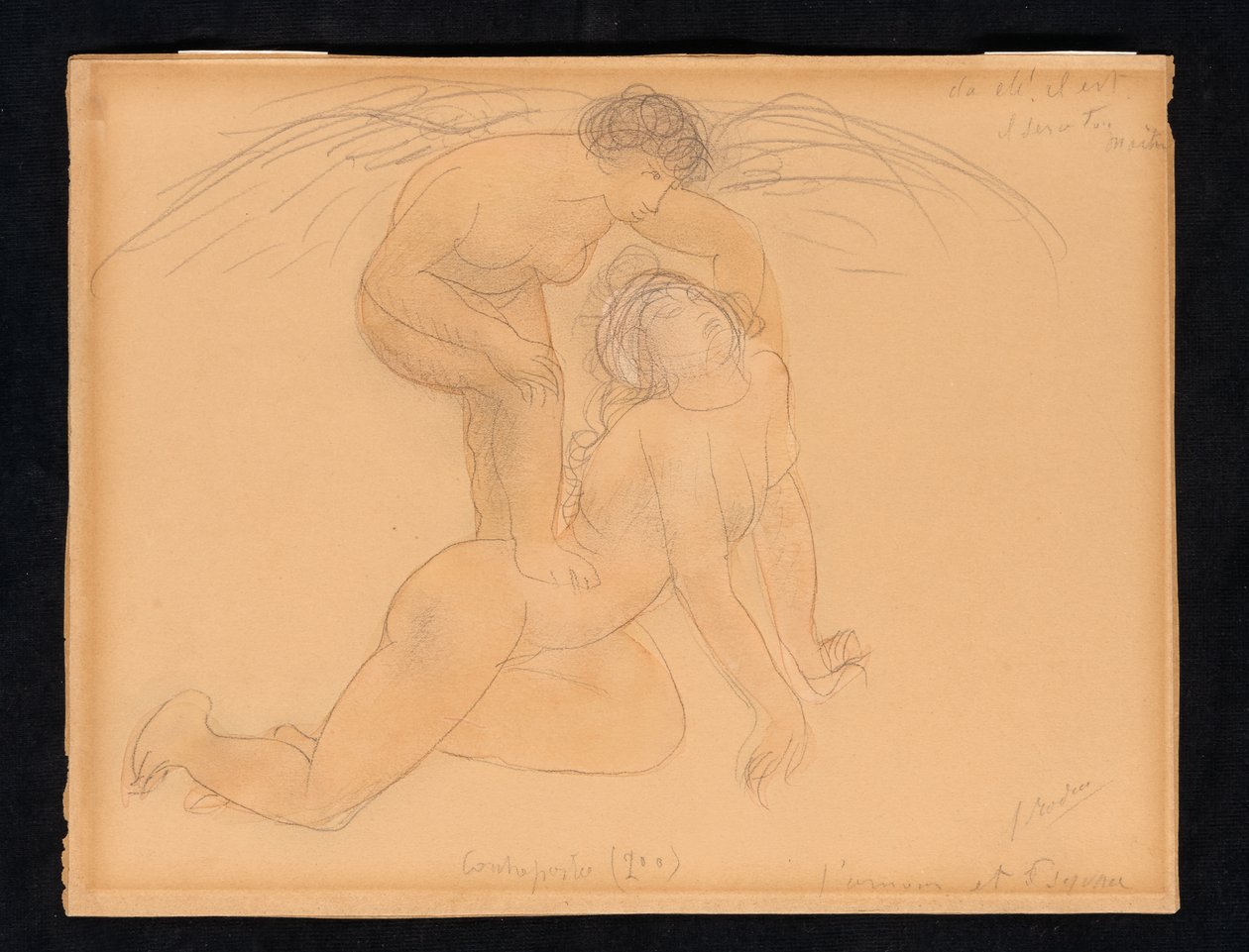 L“恋爱与心理，c.1900 作者 奥古斯特·罗丹（Auguste Rodin）