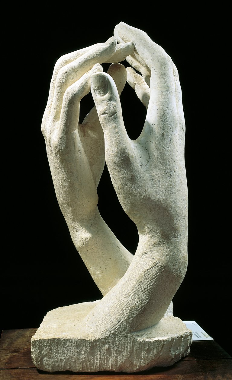 大教堂 作者 奥古斯特·罗丹（Auguste Rodin）