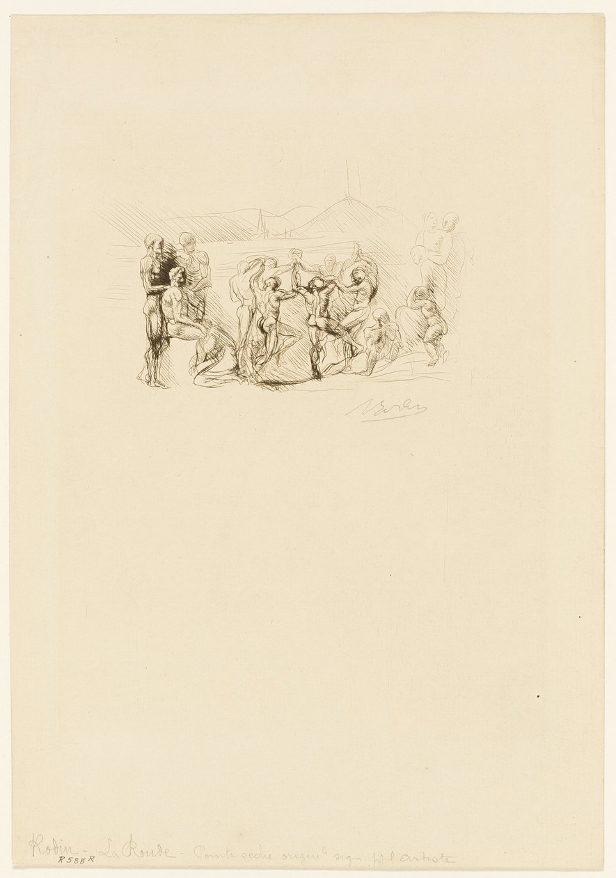圆形 作者 奥古斯特·罗丹（Auguste Rodin）