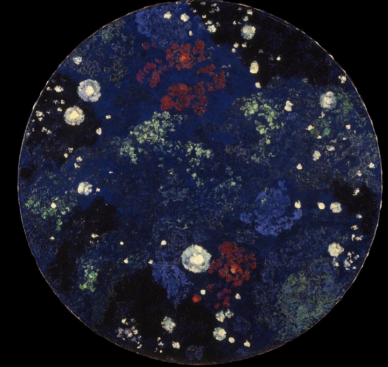 星空，1917年。 作者 奥古斯托·贾科梅蒂
