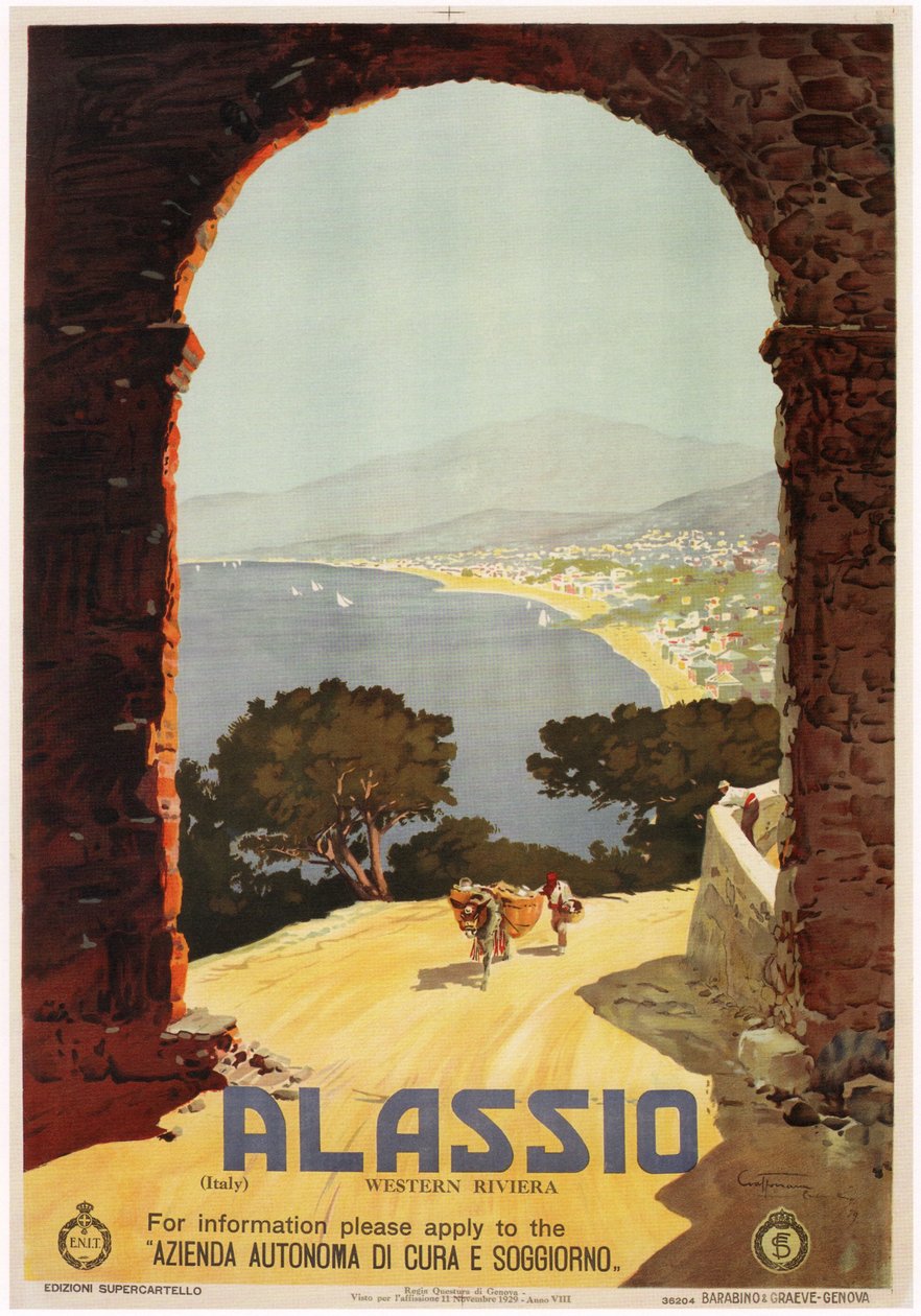 阿拉西奥，1929年 作者 奥雷利奥·克拉夫纳拉（Aurelio Craffonara）