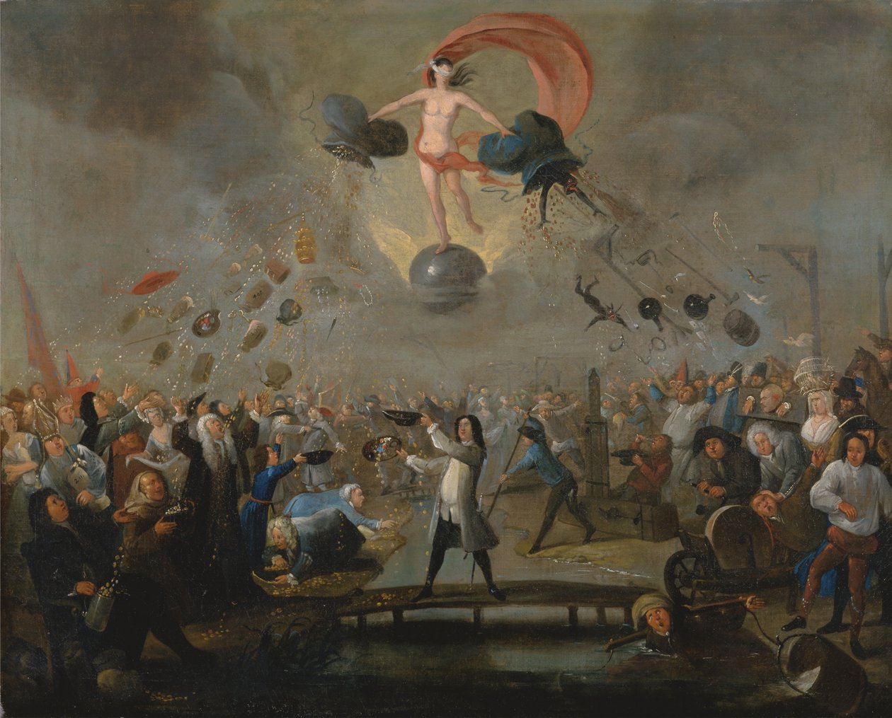 财富寓言，约1730年 作者 Balthasar Nebot
