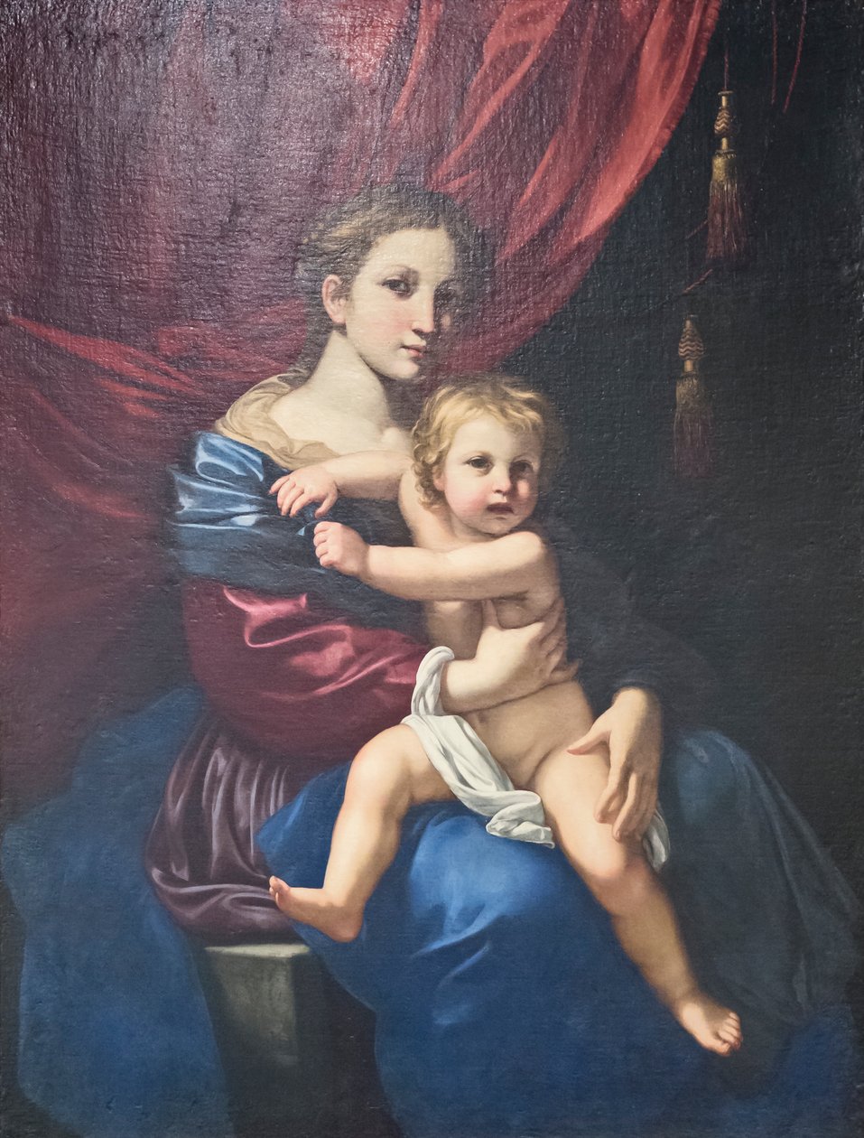 圣母与圣婴 作者 Bartolomeo Cavarozzi