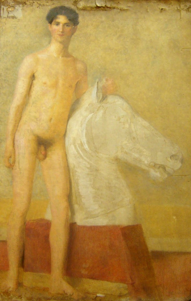 男子学院 作者 Belmiro de Almeida