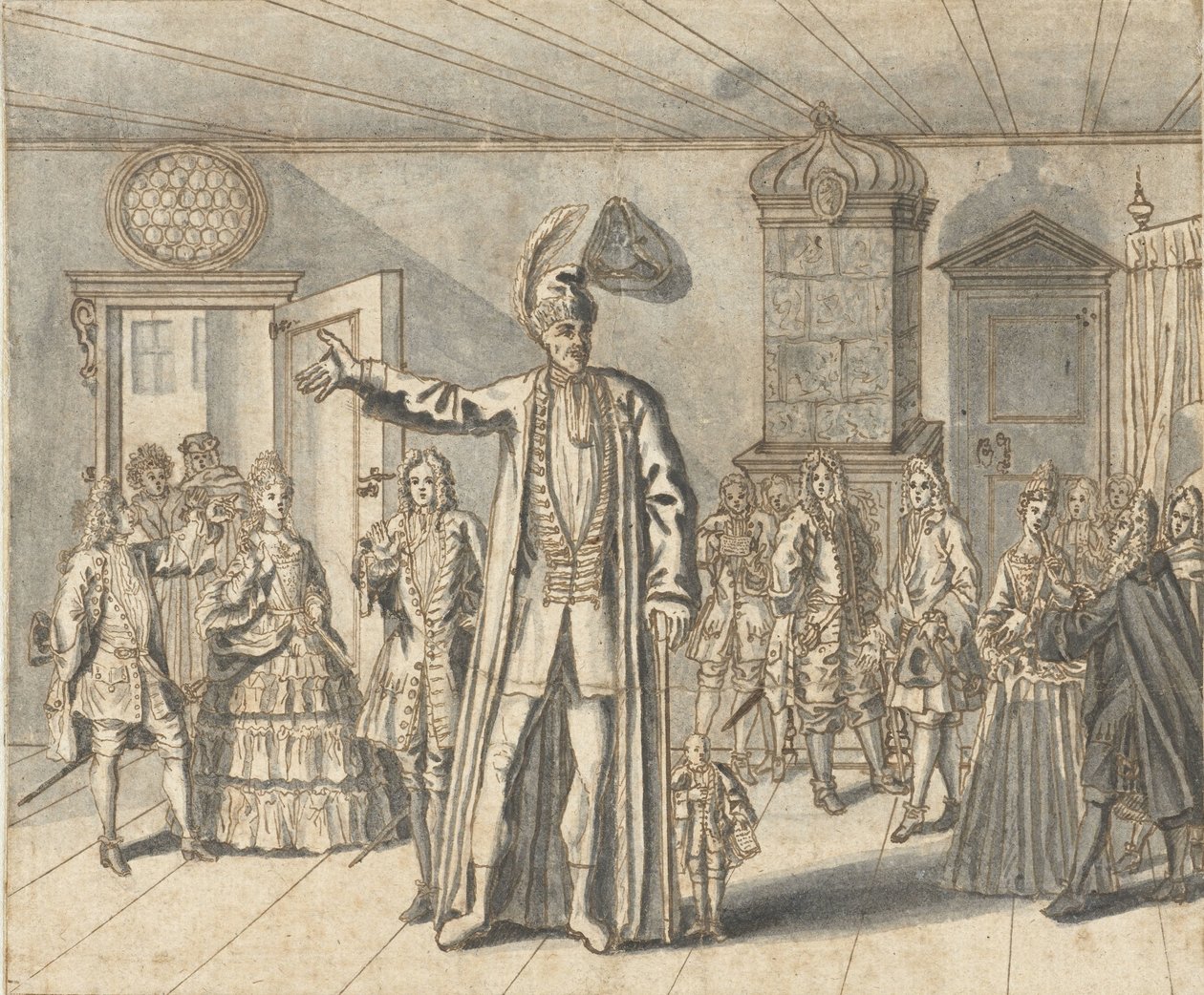 哈勒姆的巨型 Cajanus 作者 伯纳德·皮卡特