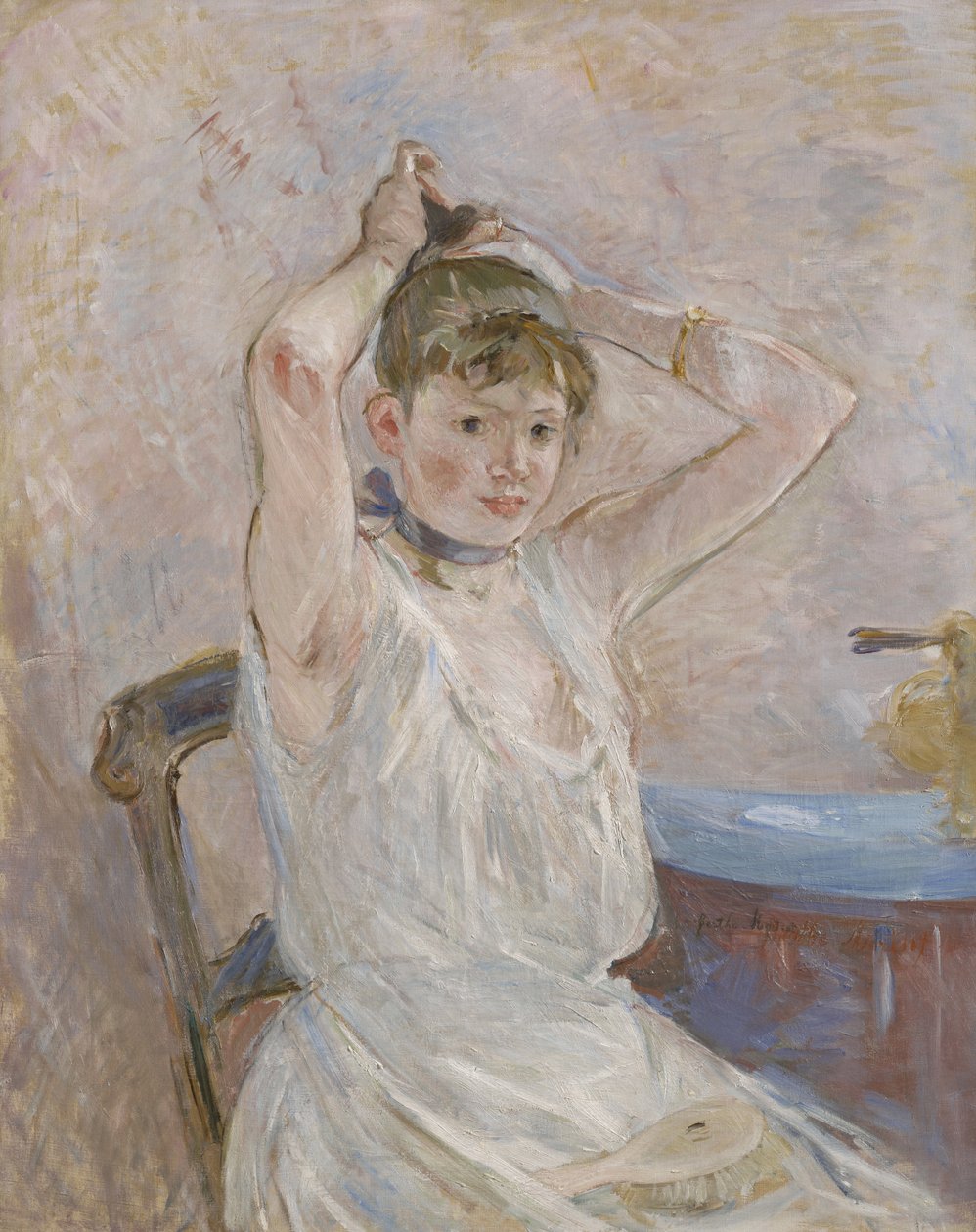 巴斯，1885-86 作者 贝特·莫里索（Berthe Morisot）