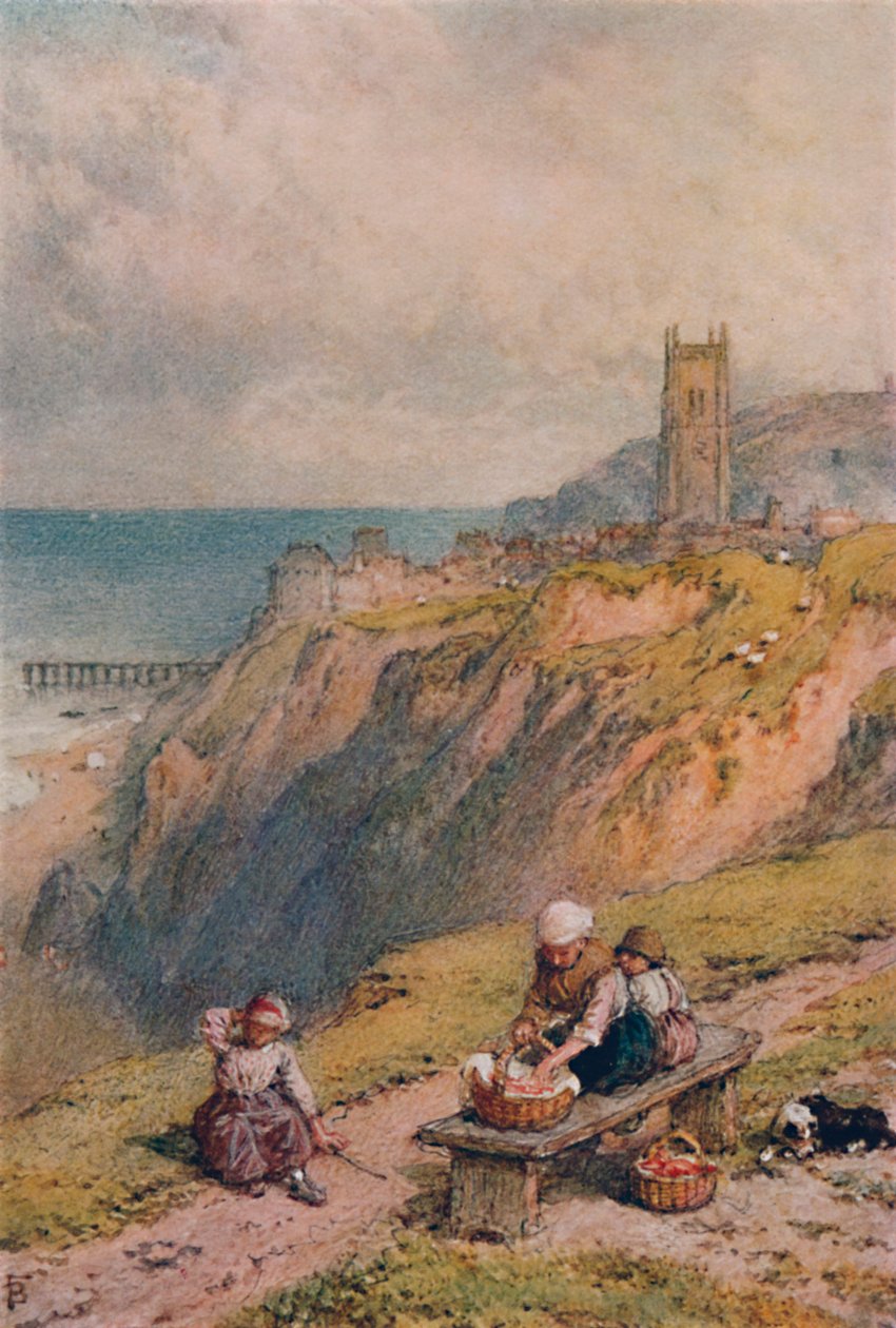 克罗默景观，19世纪，1935年 作者 比尔克斯·福斯特（Birket Foster）
